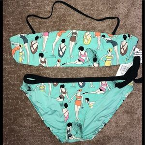 NWT Calvin Klein Art Deco ladies swim bikini